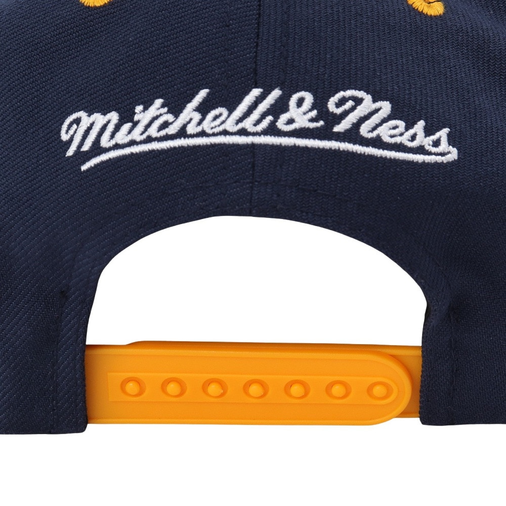 ミッチェルアンドネス（Mitchell&Ness）（メンズ）キャップ NBA WAVY PRO SNAPBAC Hwc ゴールデンステイト・ウォーリアーズ HP9618-GSWNAVY