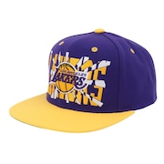 (メンズ)キャップ NBA SHATTERED SNAPBAC ロサンゼルス・レイカーズ HS10026-LALPURP