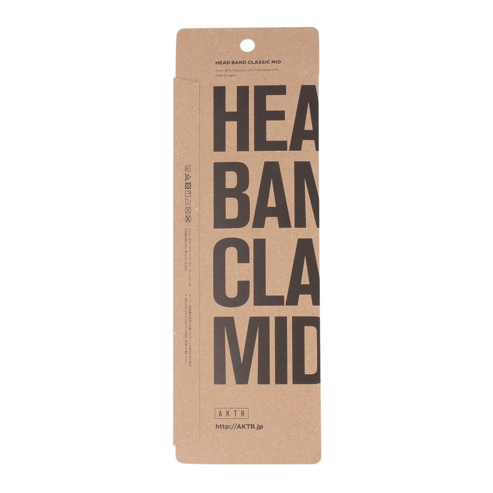 アクター（AKTR）（メンズ、レディース）ヘッド バンド CLASSIC MID 224-025021 YL
