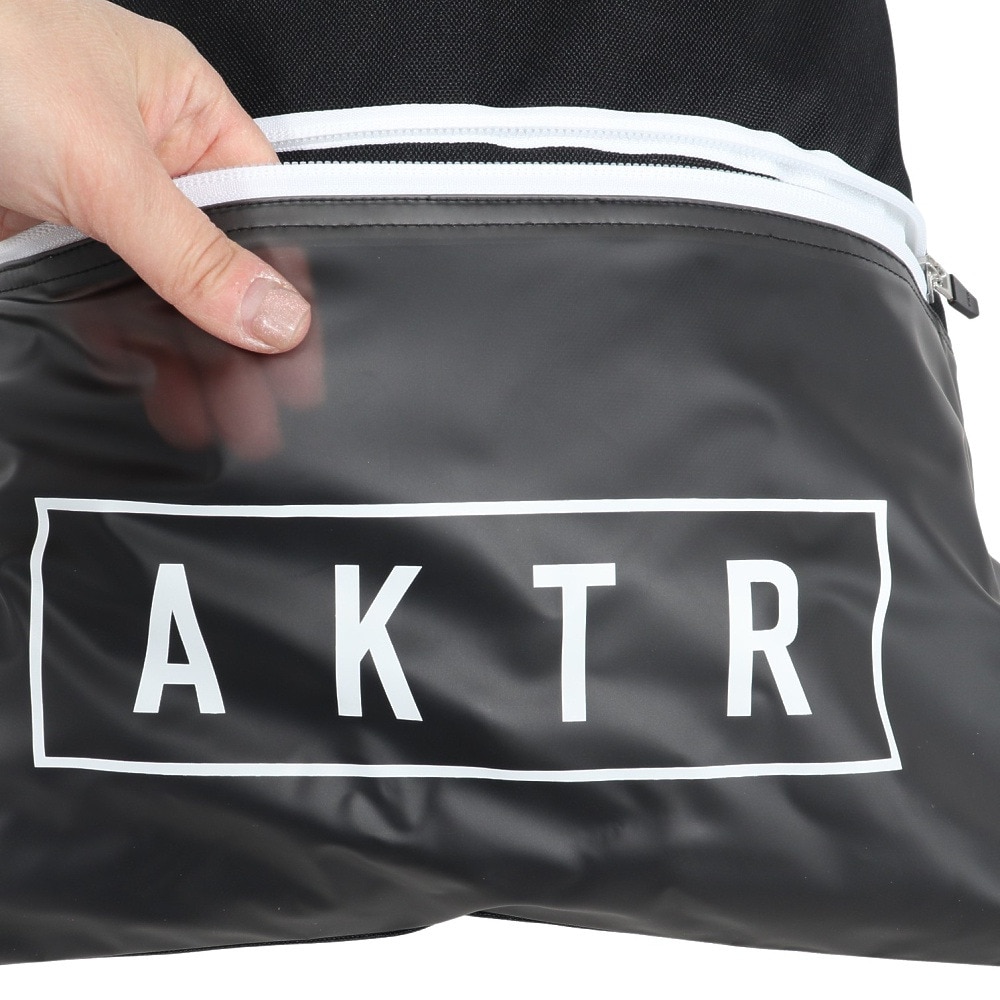 アクター（AKTR）（メンズ、レディース、キッズ）COMBINATION ナップサック 224-042022 BK