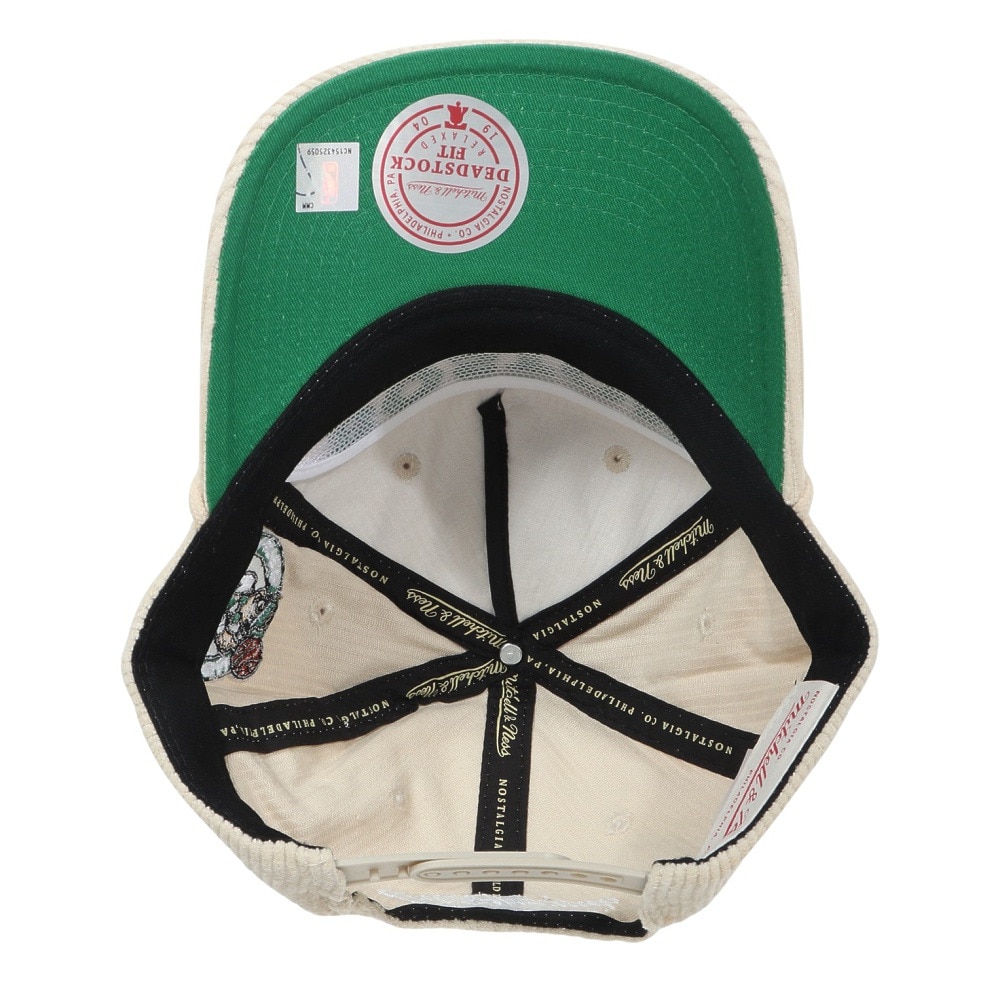 ミッチェルアンドネス（Mitchell&Ness）（メンズ、レディース）SNAPBACK HWC BCE キャップ NBA ボストン セルティックス HM10472-BCEOFWH