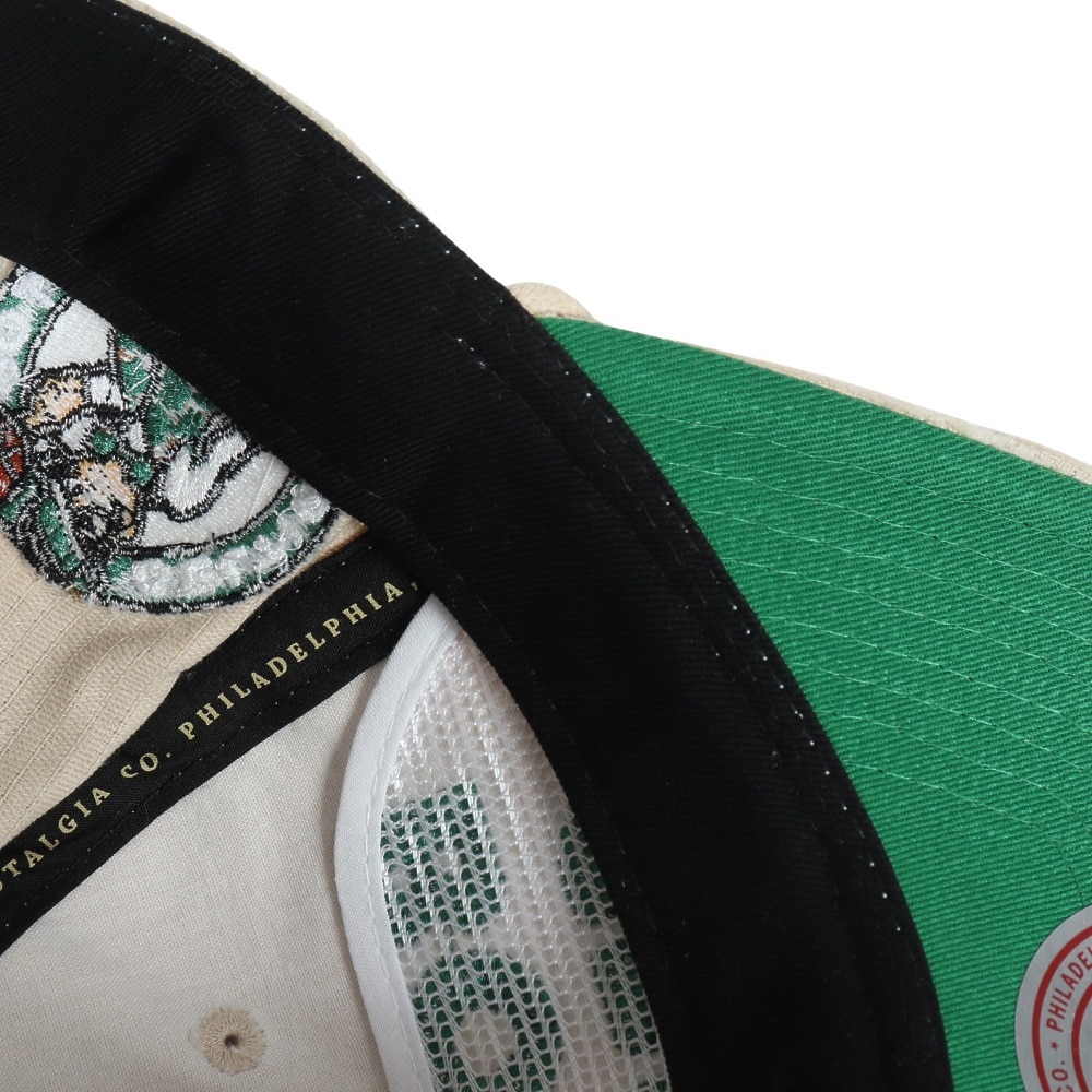 ミッチェルアンドネス（Mitchell&Ness）（メンズ、レディース）SNAPBACK HWC BCE キャップ NBA ボストン セルティックス HM10472-BCEOFWH