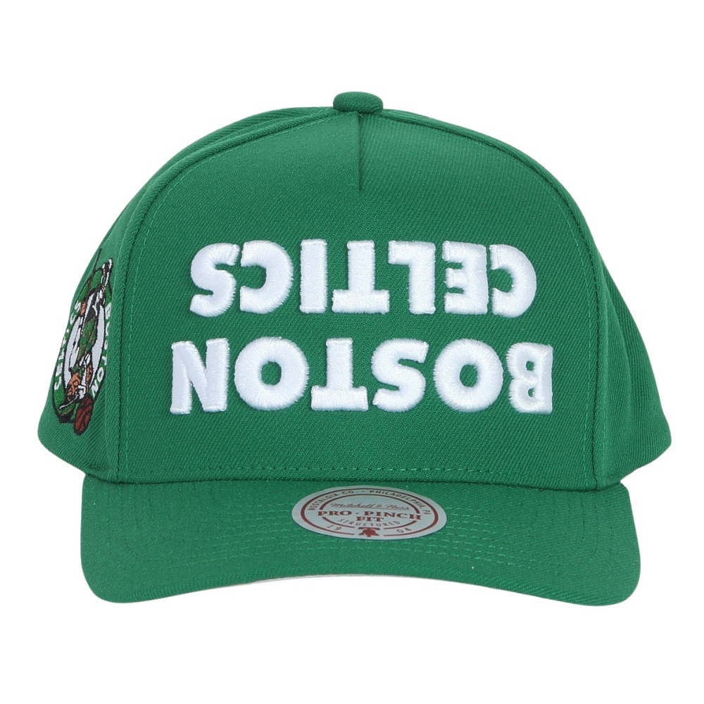 ミッチェルアンドネス（Mitchell&Ness）（メンズ、レディース）SNAPBACK BCE キャップ NBA ボストン セルティックス HP10477-BCEGREN