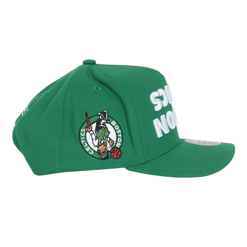 ミッチェルアンドネス（Mitchell&Ness）（メンズ、レディース）SNAPBACK BCE キャップ NBA ボストン セルティックス HP10477-BCEGREN
