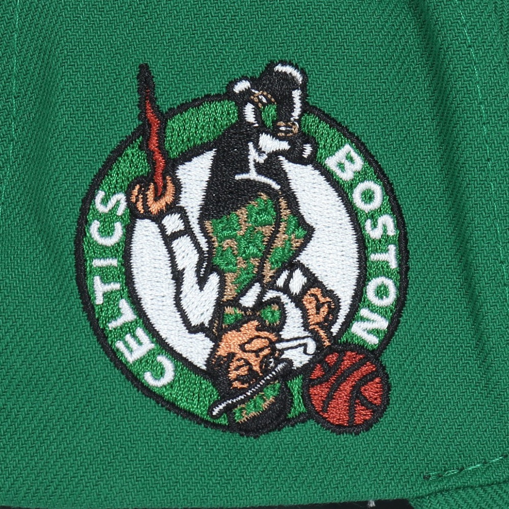 ミッチェルアンドネス（Mitchell&Ness）（メンズ、レディース）SNAPBACK BCE キャップ NBA ボストン セルティックス HP10477-BCEGREN