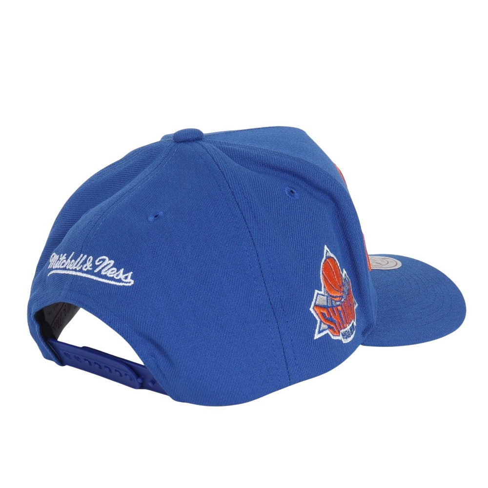 ミッチェルアンドネス（Mitchell&Ness）（メンズ、レディース）SNAPBACK NYK キャップ NBA ニューヨーク ニックス HP10477-NYKBLUE