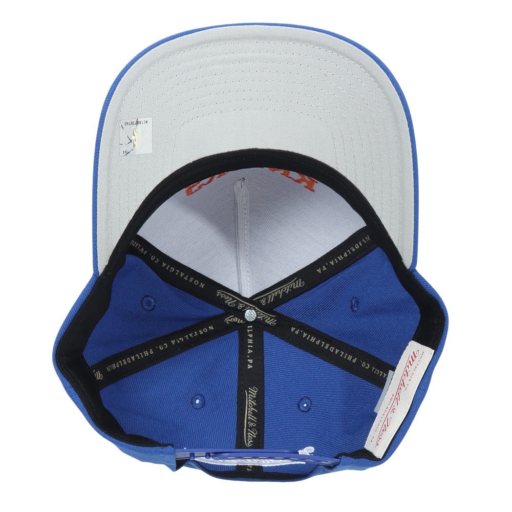 ミッチェルアンドネス（Mitchell&Ness）（メンズ、レディース）SNAPBACK NYK キャップ NBA ニューヨーク ニックス HP10477-NYKBLUE