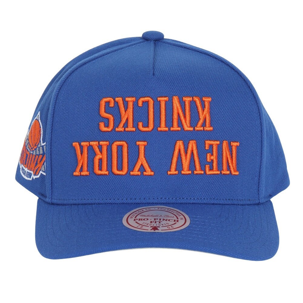 ミッチェルアンドネス（Mitchell&Ness）（メンズ、レディース）SNAPBACK NYK キャップ NBA ニューヨーク ニックス HP10477-NYKBLUE