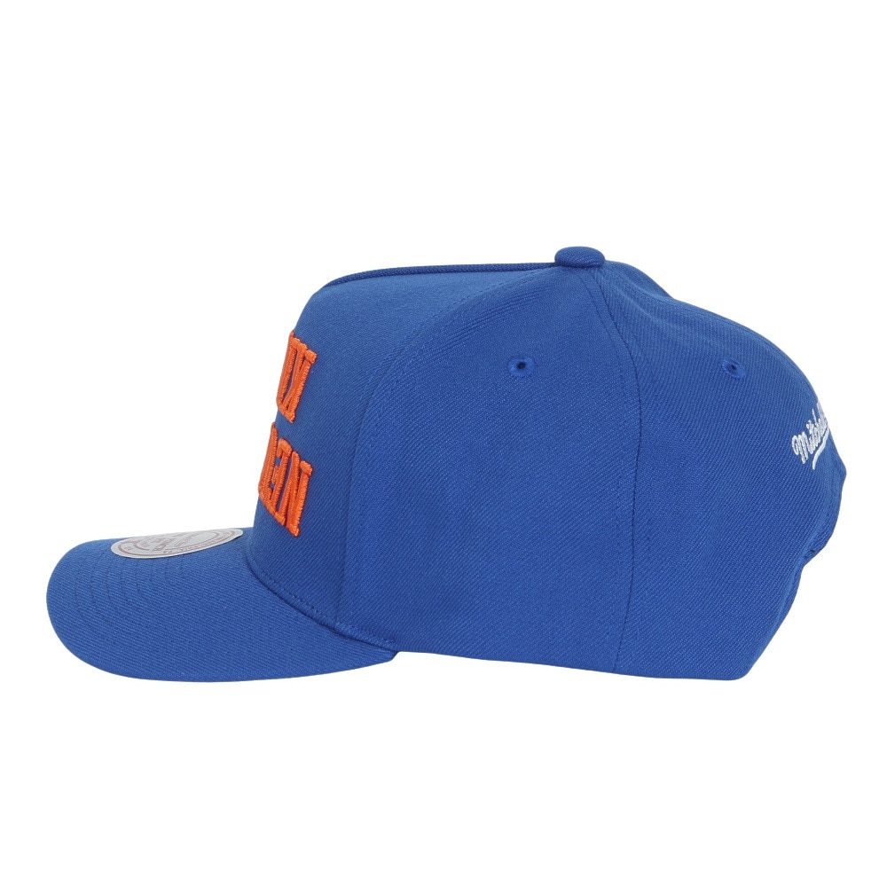 ミッチェルアンドネス（Mitchell&Ness）（メンズ、レディース）SNAPBACK NYK キャップ NBA ニューヨーク ニックス HP10477-NYKBLUE