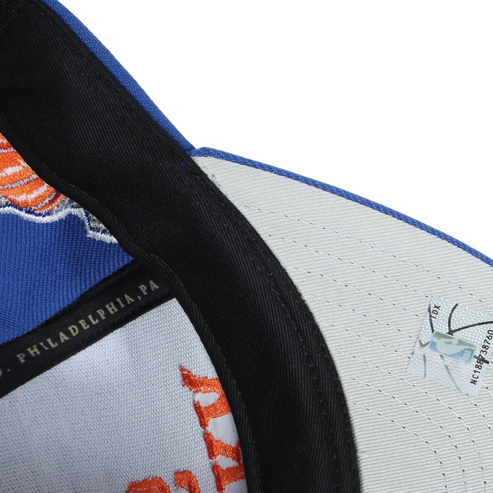 ミッチェルアンドネス（Mitchell&Ness）（メンズ、レディース）SNAPBACK NYK キャップ NBA ニューヨーク ニックス HP10477-NYKBLUE