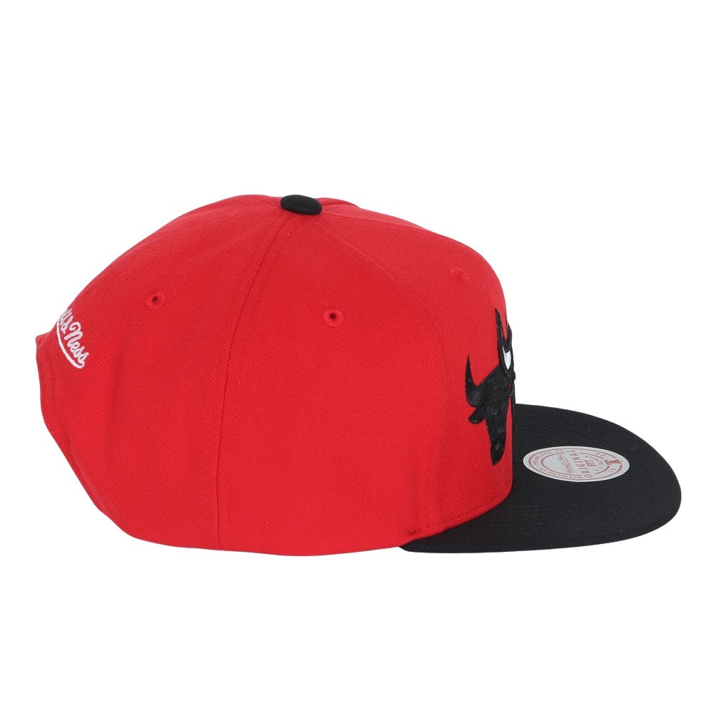 ミッチェルアンドネス（Mitchell&Ness）（メンズ、レディース）TRIPLE UP SNAPBACK キャップ NBA シカゴ ブルズ HS10010-CBURED1