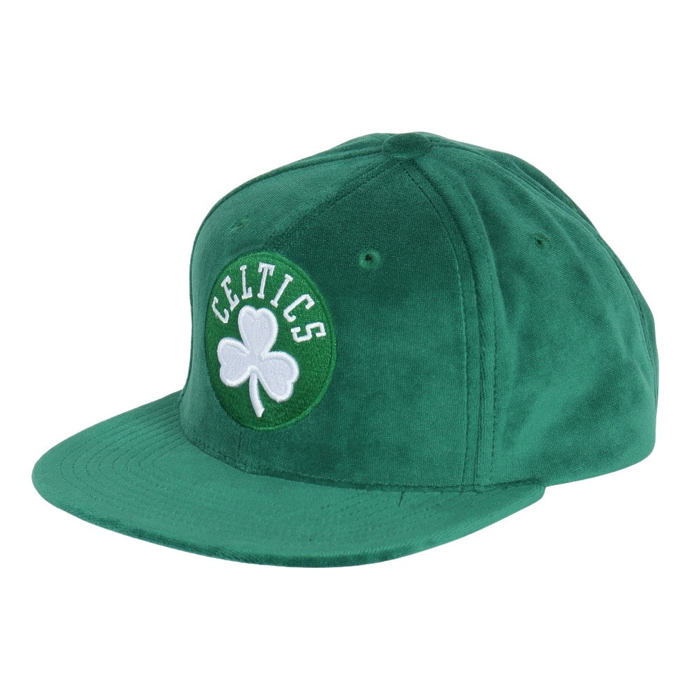 ミッチェルアンドネス（Mitchell&Ness）（メンズ、レディース）SNAPBACK BCE キャップ NBA ボストン セルティックス HS10475-BCEGREN