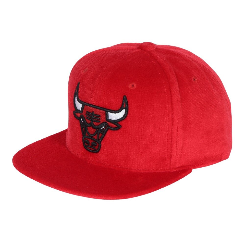 ミッチェルアンドネス（Mitchell&Ness）（メンズ、レディース）SNAPBACK CBU キャップ NBA シカゴ ブルズ HS10475-CBURED1