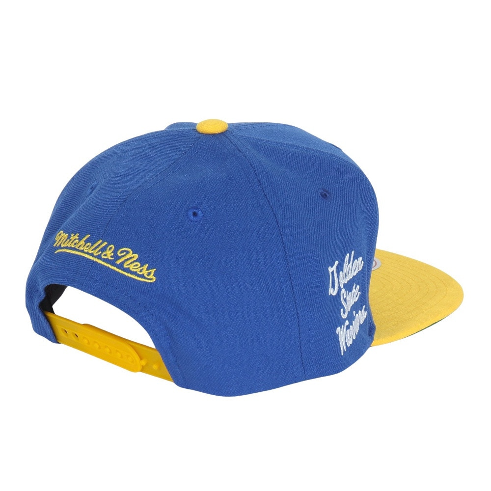 ミッチェルアンドネス（Mitchell&Ness）（メンズ、レディース）UPRISE SNAPBACK HWC キャップ NBA ゴールデンステート ウォリアーズ HS10483-GSWROYA
