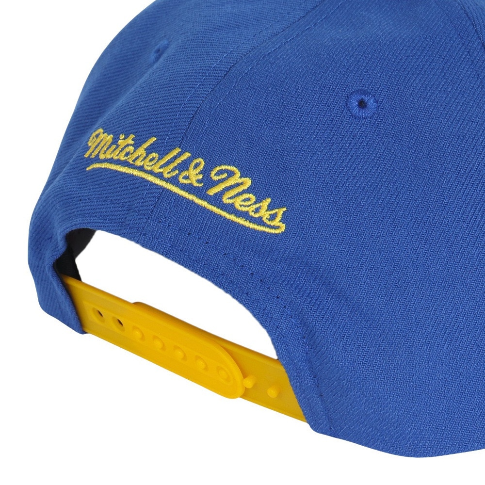 ミッチェルアンドネス（Mitchell&Ness）（メンズ、レディース）UPRISE SNAPBACK HWC キャップ NBA ゴールデンステート ウォリアーズ HS10483-GSWROYA