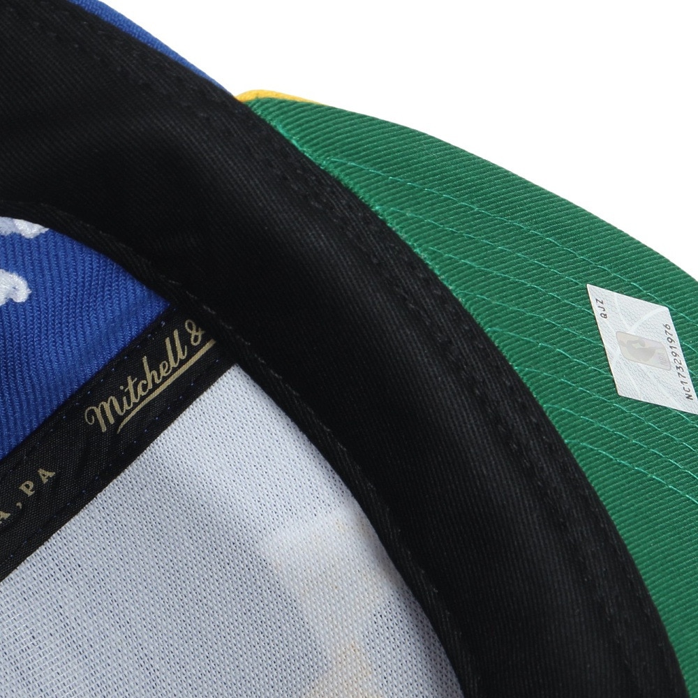 ミッチェルアンドネス（Mitchell&Ness）（メンズ、レディース）UPRISE SNAPBACK HWC キャップ NBA ゴールデンステート ウォリアーズ HS10483-GSWROYA