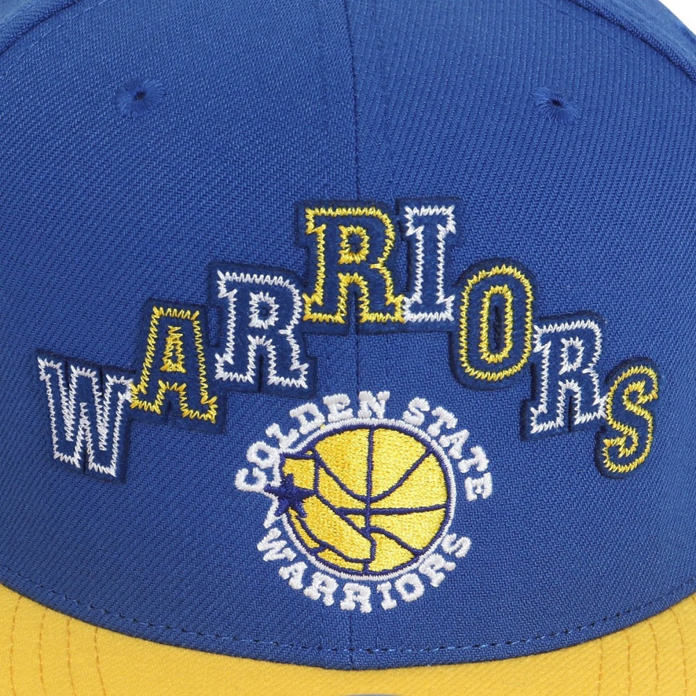 ミッチェルアンドネス（Mitchell&Ness）（メンズ、レディース）UPRISE SNAPBACK HWC キャップ NBA ゴールデンステート ウォリアーズ HS10483-GSWROYA