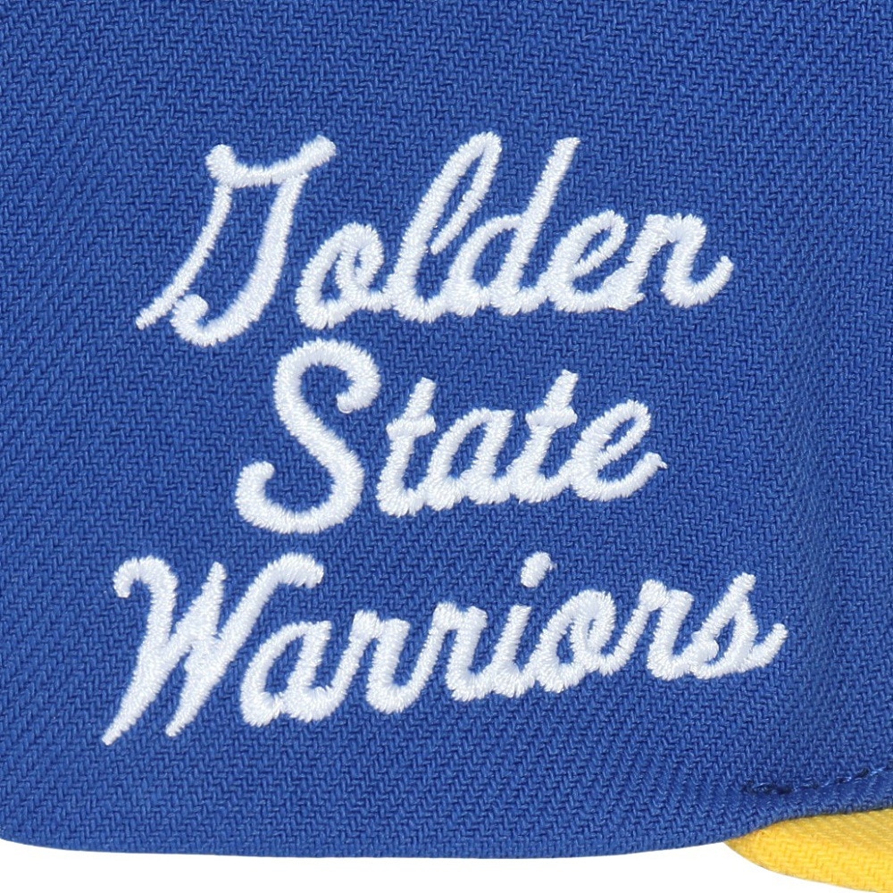 ミッチェルアンドネス（Mitchell&Ness）（メンズ、レディース）UPRISE SNAPBACK HWC キャップ NBA ゴールデンステート ウォリアーズ HS10483-GSWROYA