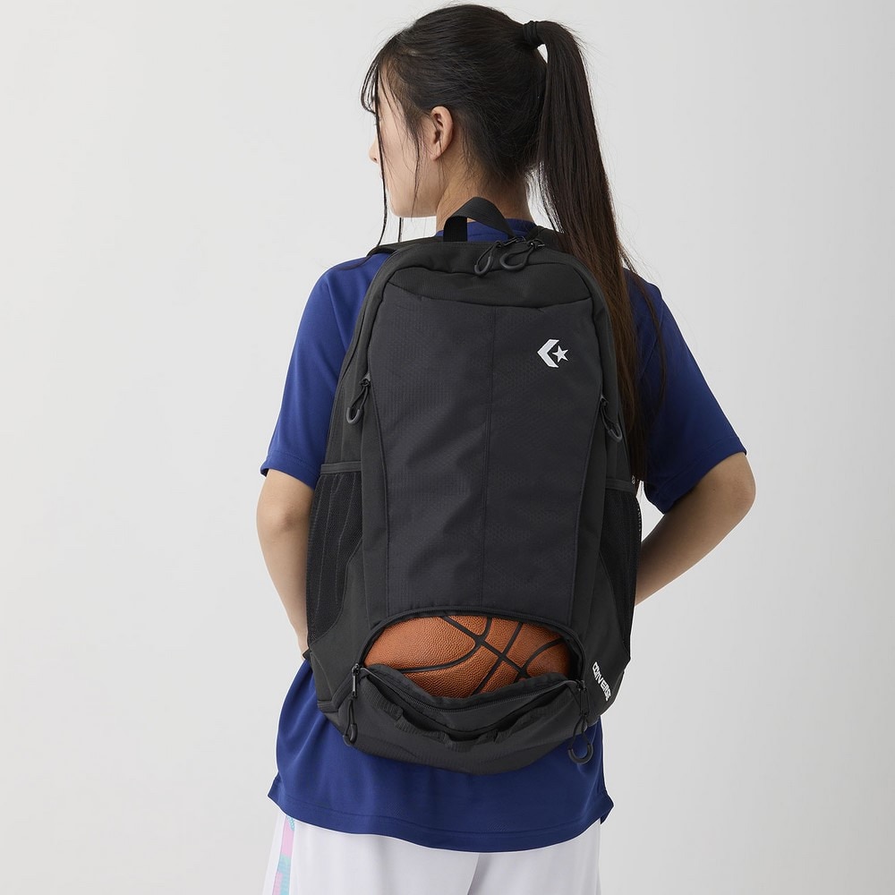 コンバース（CONVERSE）（メンズ、レディース）ボールリュック 収納 C2502013-1900