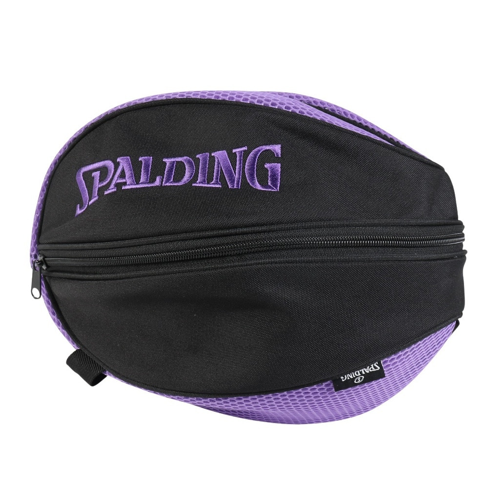 スポルディング（SPALDING）（メンズ、レディース、キッズ）ボールバッグ ブリーズ バイオレット 49-007VI