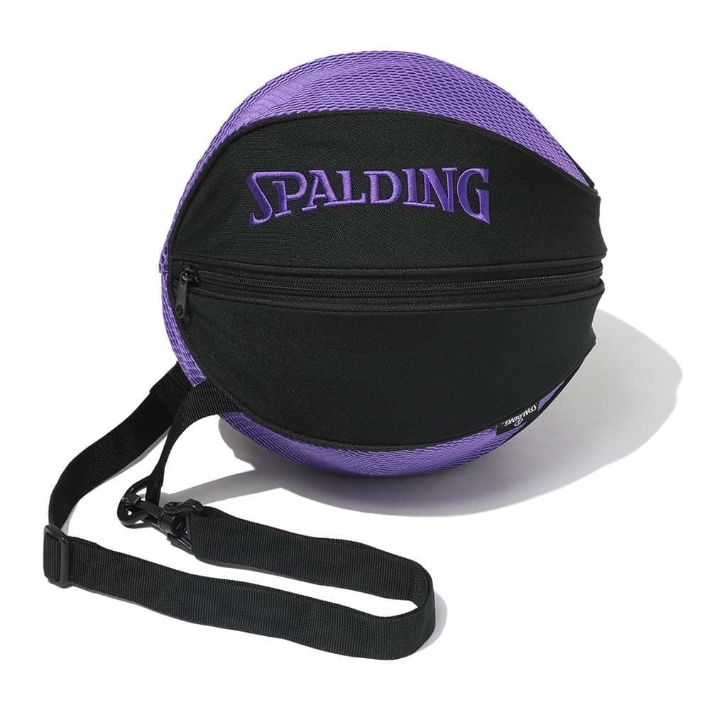 スポルディング（SPALDING）（メンズ、レディース、キッズ）ボールバッグ ブリーズ バイオレット 49-007VI