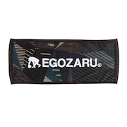 (メンズ、レディース、キッズ)ワイドジオメトリック スポーツフェイスタオル EZAC-S2301C