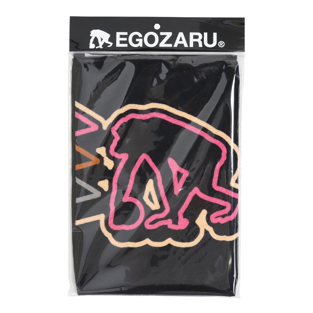 エゴザル（EGOZARU）（メンズ、レディース、キッズ）マルチスクリプトデュアルロゴスポーツ フェイスタオル EZSS25UTW006C001