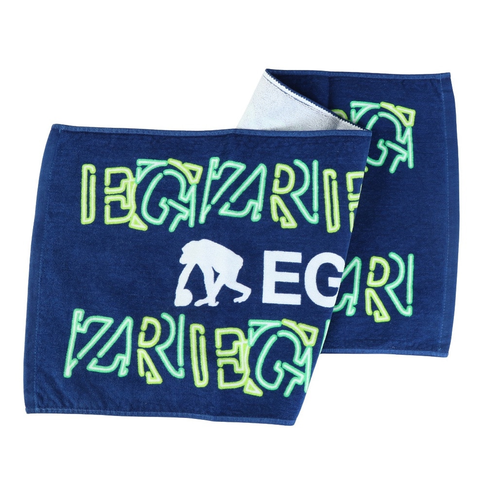 エゴザル（EGOZARU）（メンズ、レディース、キッズ）ネオンスポーツフェイスタオル EZSS25UTW003C132