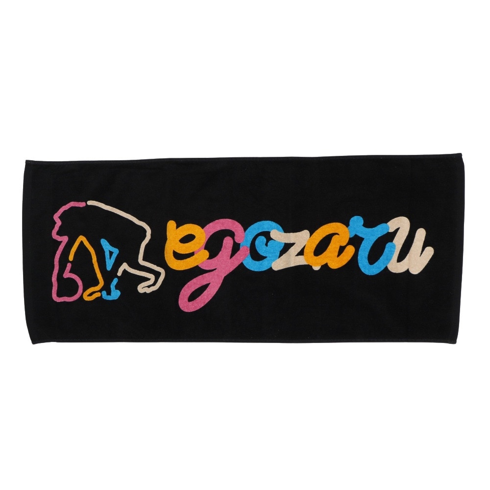エゴザル（EGOZARU）（メンズ、レディース、キッズ）マルチスクリプトスポーツ フェイスタオル EZSS25UTW005C001
