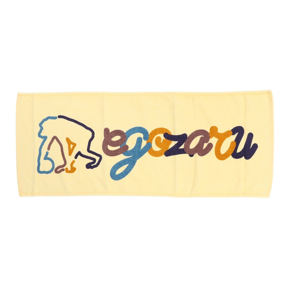 エゴザル（EGOZARU）（メンズ、レディース、キッズ）マルチスクリプトスポーツ フェイスタオル EZSS25UTW005C133