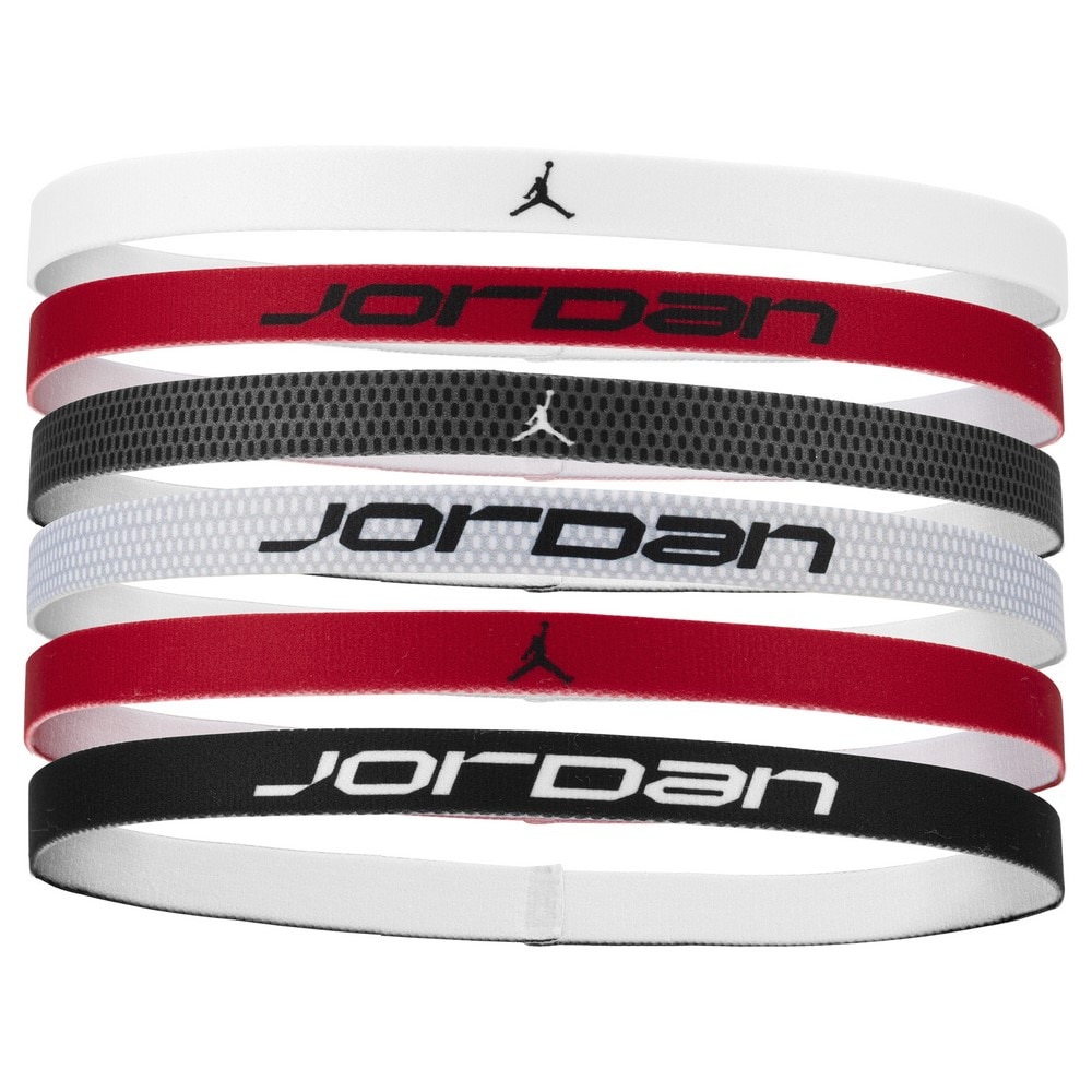 ジョーダン（JORDAN）（メンズ）【新商品】 バスケットボール ジョーダン エラスティックスポーツヘッドバンド 6本入 JD2021-117