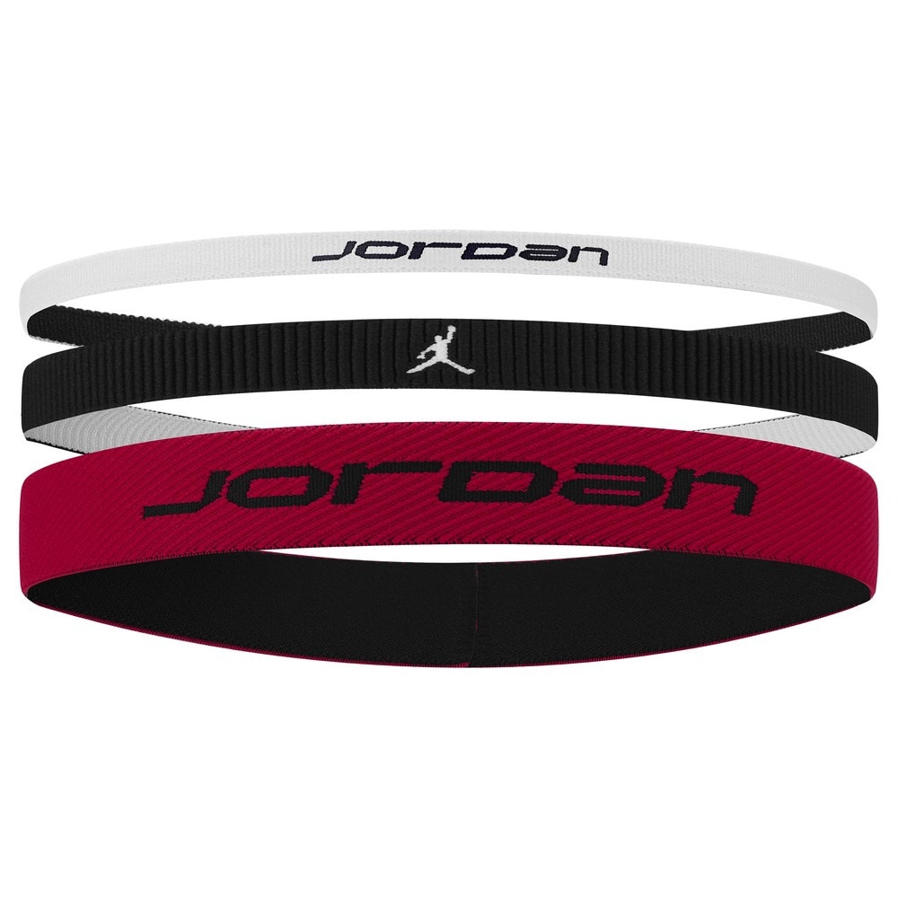 ジョーダン（JORDAN）（メンズ）【新商品】 バスケットボール ジョーダン エラスティックスポーツミックスワイズ ヘッドバンド 3本入 JD2022-117
