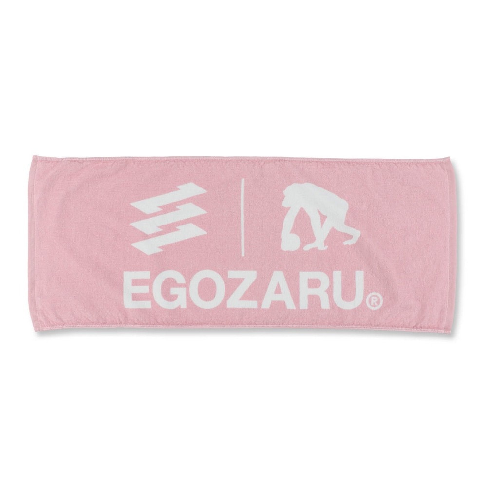 エゴザル（EGOZARU）（メンズ、レディース、キッズ）スポーツフェイスタオル EZFW24UTW008-PINK