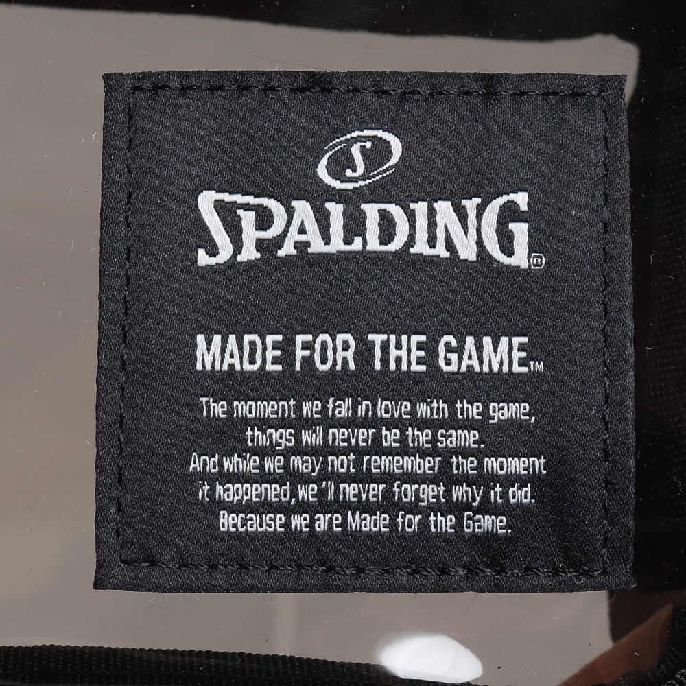 スポルディング（SPALDING）（メンズ、レディース、キッズ）クリアボール ペンケース ブラック 42-009BK