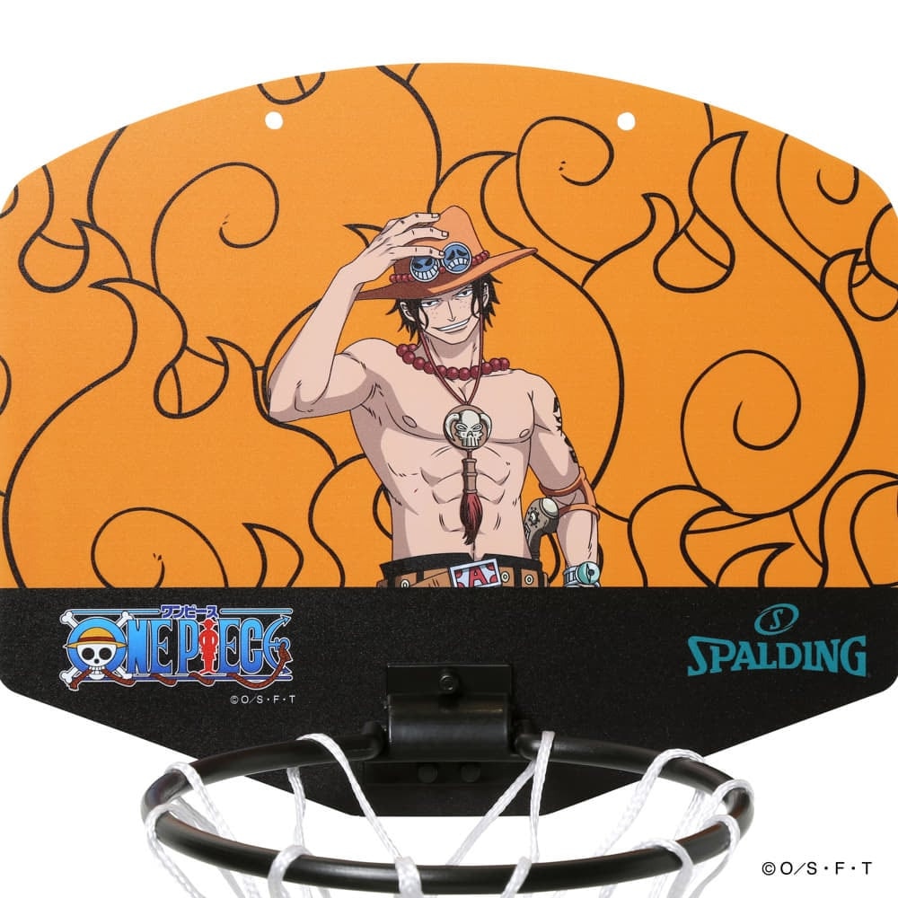 スポルディング（SPALDING）（キッズ）バスケット マイクロミニ ONE PIECE メラメラの実 79-084J