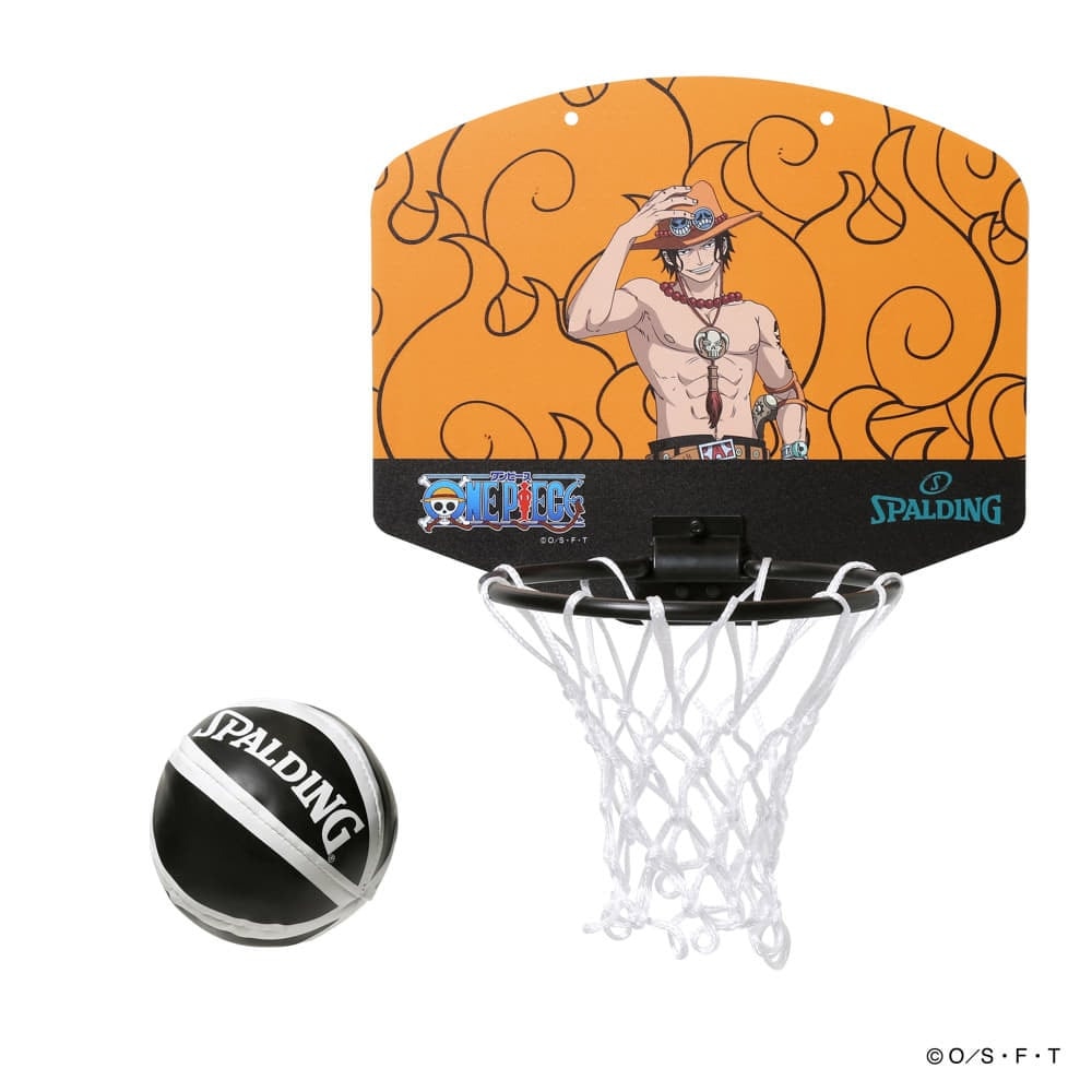 スポルディング（SPALDING）（キッズ）バスケット マイクロミニ ONE PIECE メラメラの実 79-084J