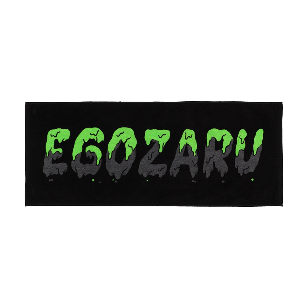 エゴザル（EGOZARU） クリーピーロゴ スポーツフェイスタオル EZFW25UTW010C221