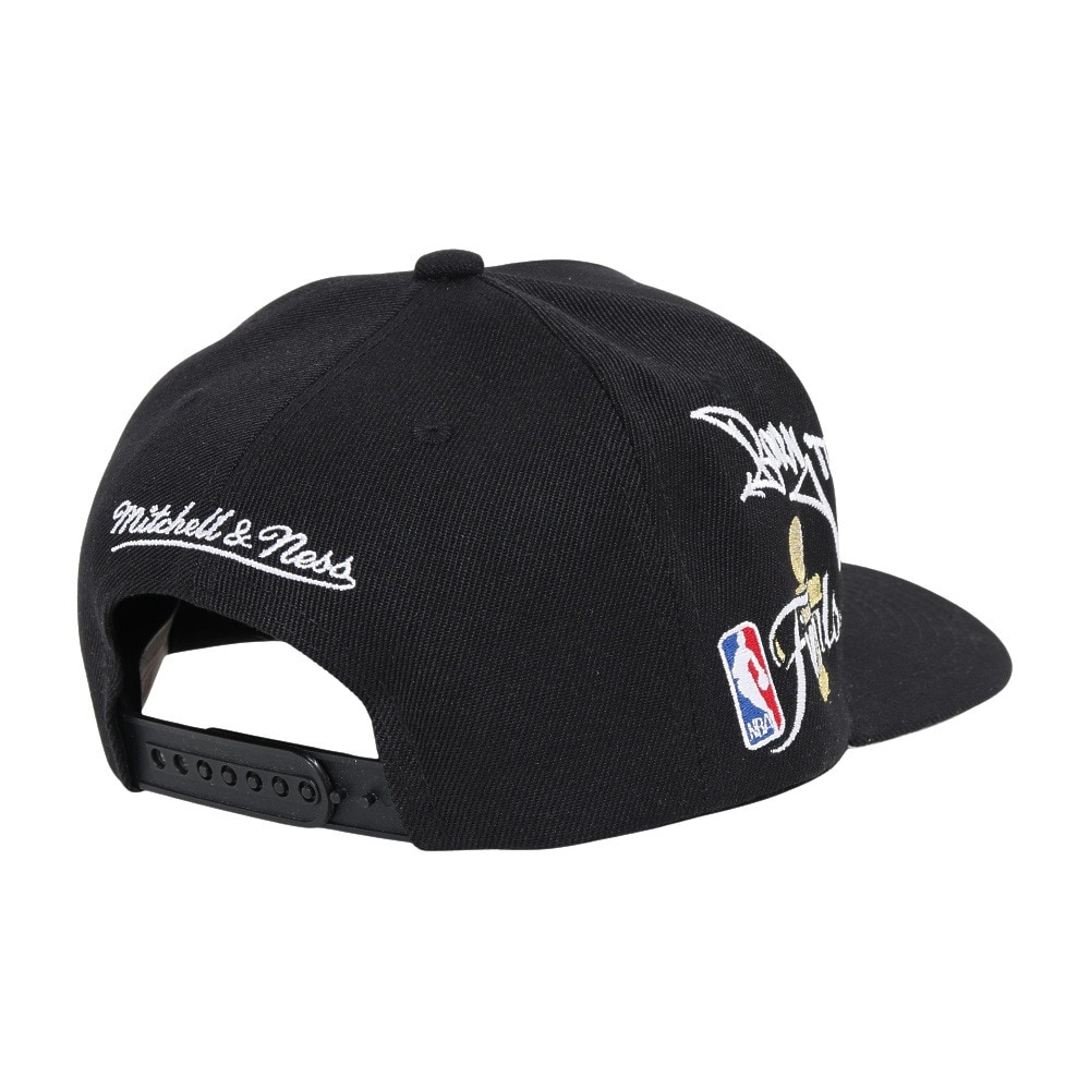 ミッチェルアンドネス（Mitchell&Ness）（メンズ、レディース）SNAPBACK キャップ HP10055-GSWBLCK