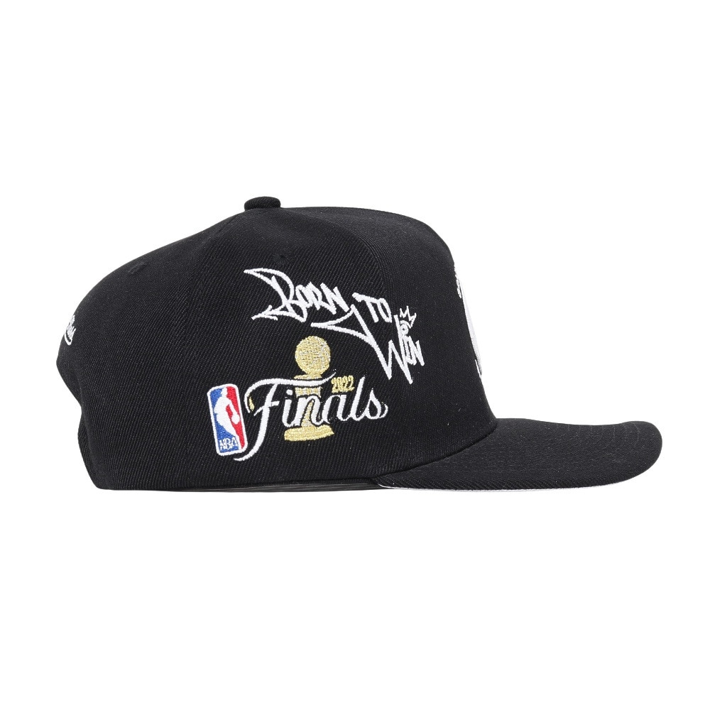 ミッチェルアンドネス（Mitchell&Ness）（メンズ、レディース）SNAPBACK キャップ HP10055-GSWBLCK