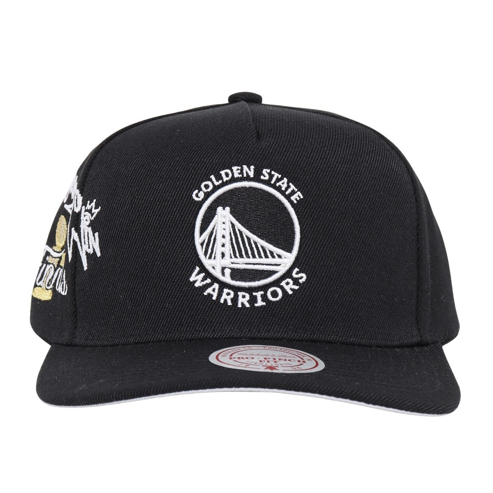 ミッチェルアンドネス（Mitchell&Ness）（メンズ、レディース）SNAPBACK キャップ HP10055-GSWBLCK
