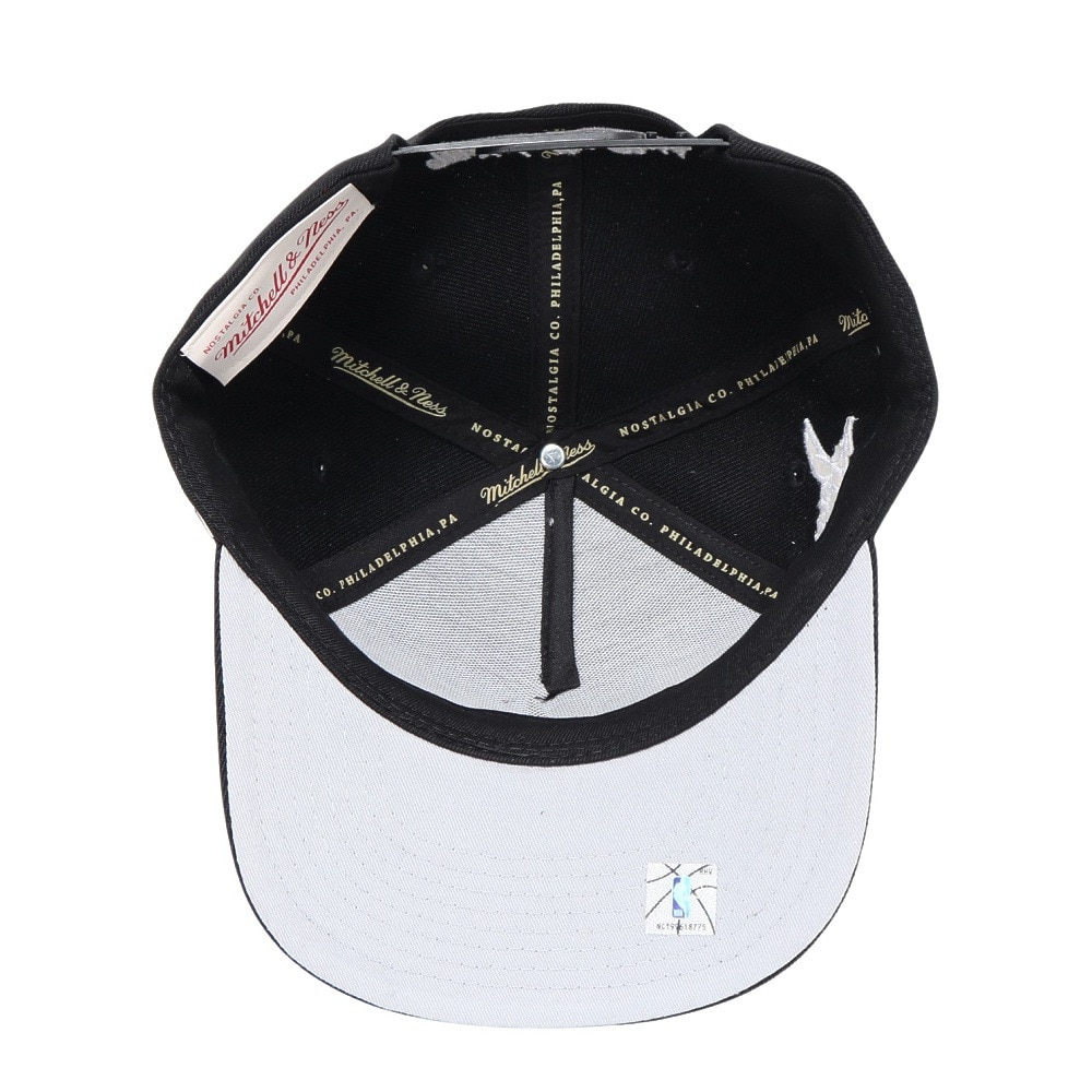 ミッチェルアンドネス（Mitchell&Ness）（メンズ、レディース）SNAPBACK キャップ HP10055-GSWBLCK