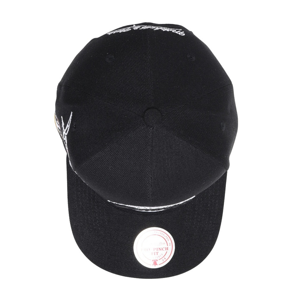 ミッチェルアンドネス（Mitchell&Ness）（メンズ、レディース）SNAPBACK キャップ HP10055-LALBLCK