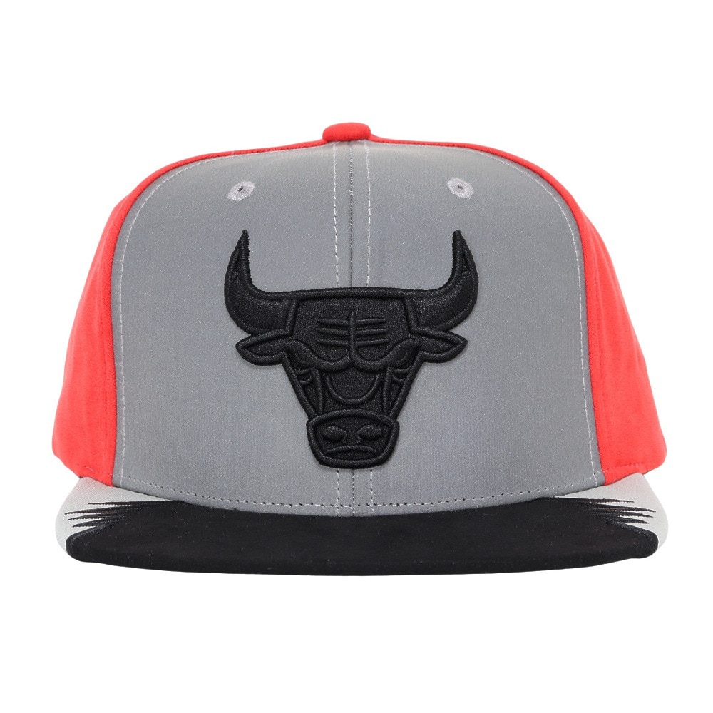ミッチェルアンドネス（Mitchell&Ness）（メンズ、レディース）スナップバック シカゴ・ブルズ キャップ HHSS1102