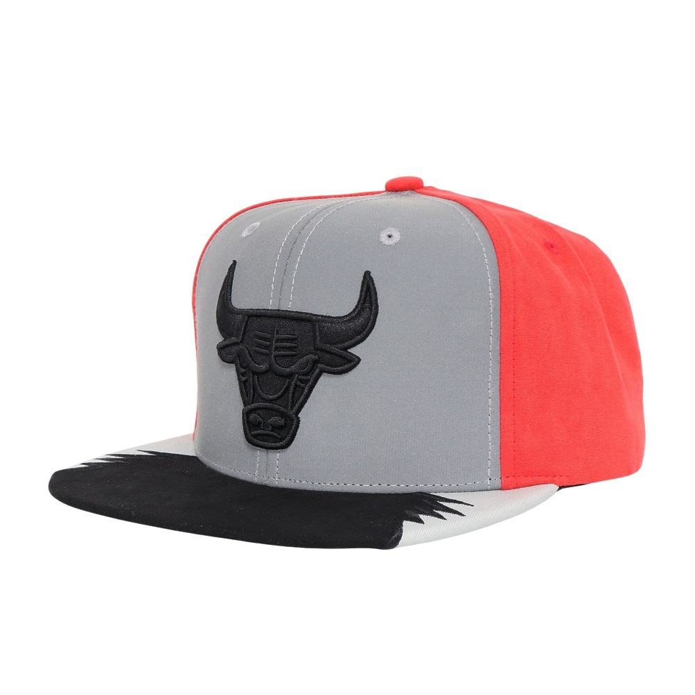 ミッチェルアンドネス（Mitchell&Ness）（メンズ、レディース）スナップバック シカゴ・ブルズ キャップ HHSS1102