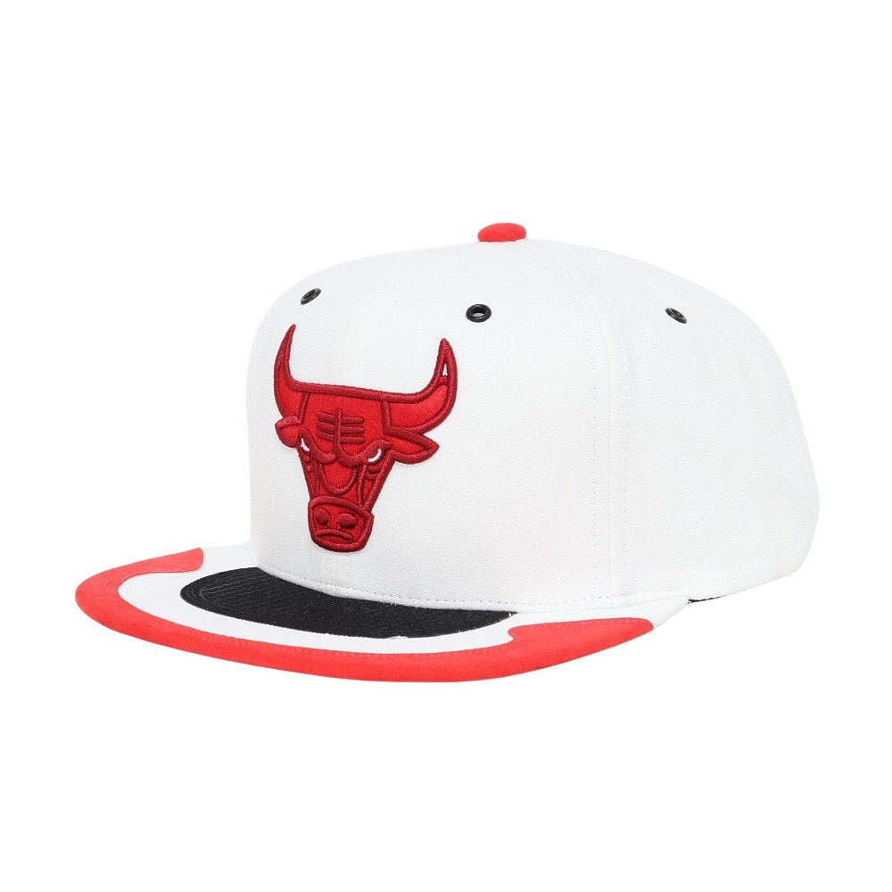 ミッチェルアンドネス（Mitchell&Ness）（メンズ、レディース）スナップバック シカゴ・ブルズ キャップ HHSS5822