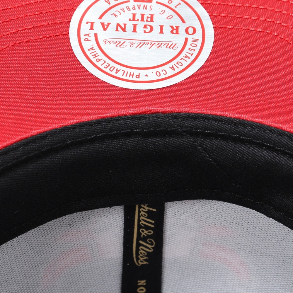 ミッチェルアンドネス（Mitchell&Ness）（メンズ、レディース）スナップバック シカゴ・ブルズ キャップ HS8033