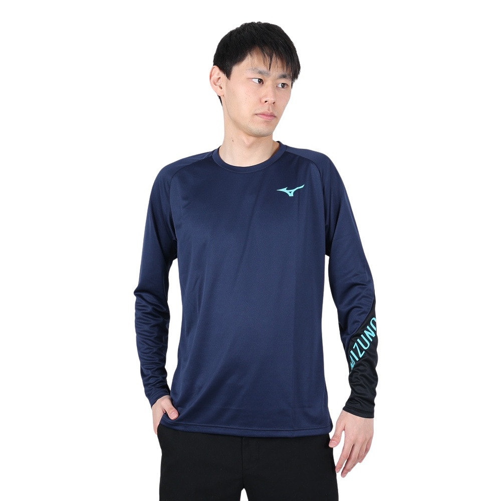 ミズノ（MIZUNO）（メンズ、レディース）バレーボールウェア Basic プラクティスシャツ V2MA253314