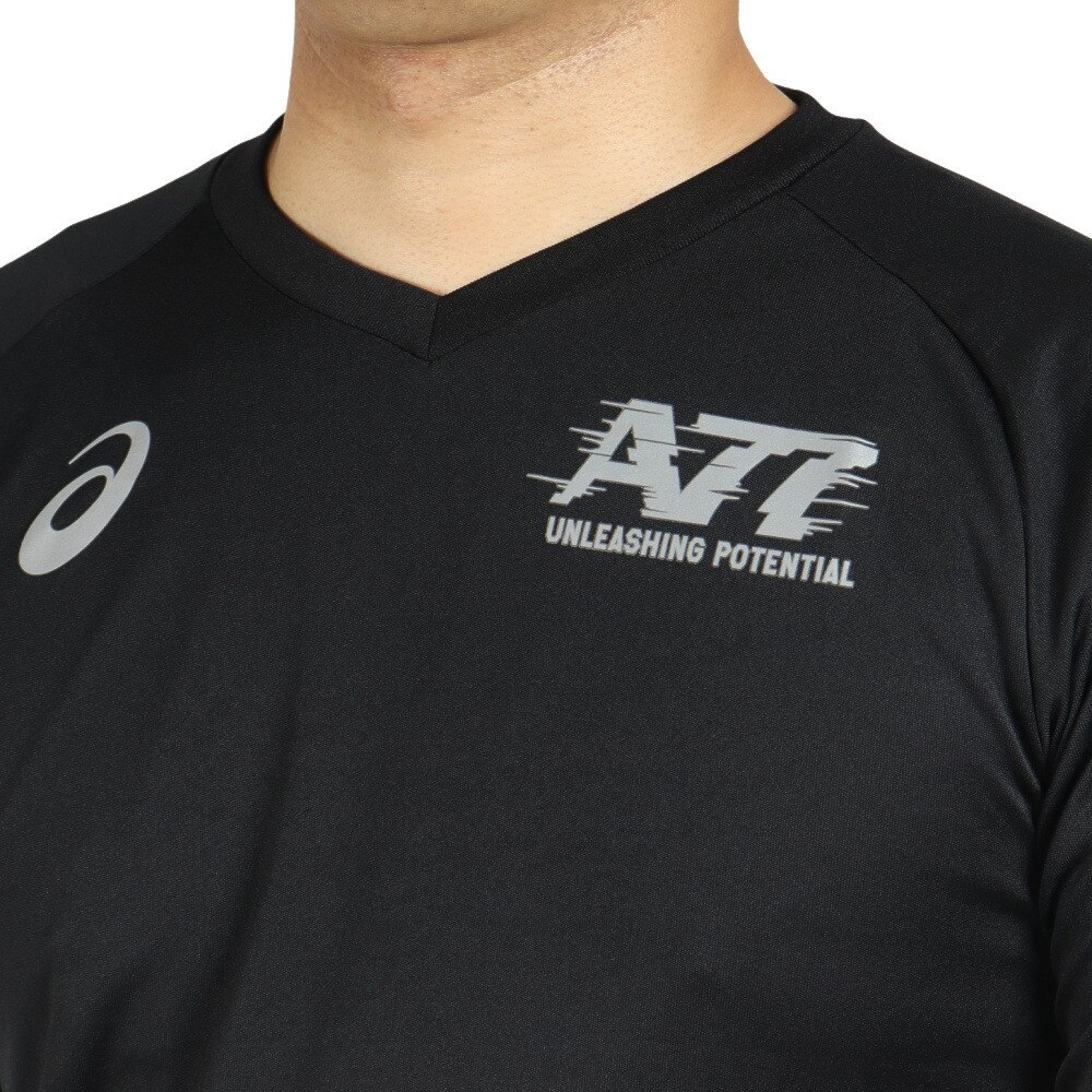 アシックス（ASICS）（メンズ）バレーボールウェア A77 長袖Tシャツ 2031E131.002