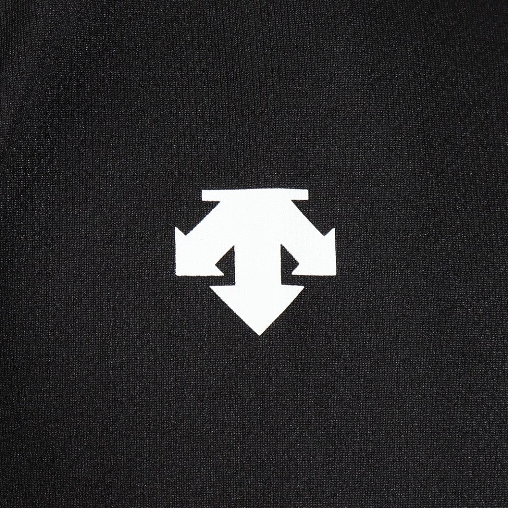 デサント（DESCENTE）（メンズ、レディース）バレーボールウェア 半袖バレーボールシャツ DVUVJA51 BK 速乾
