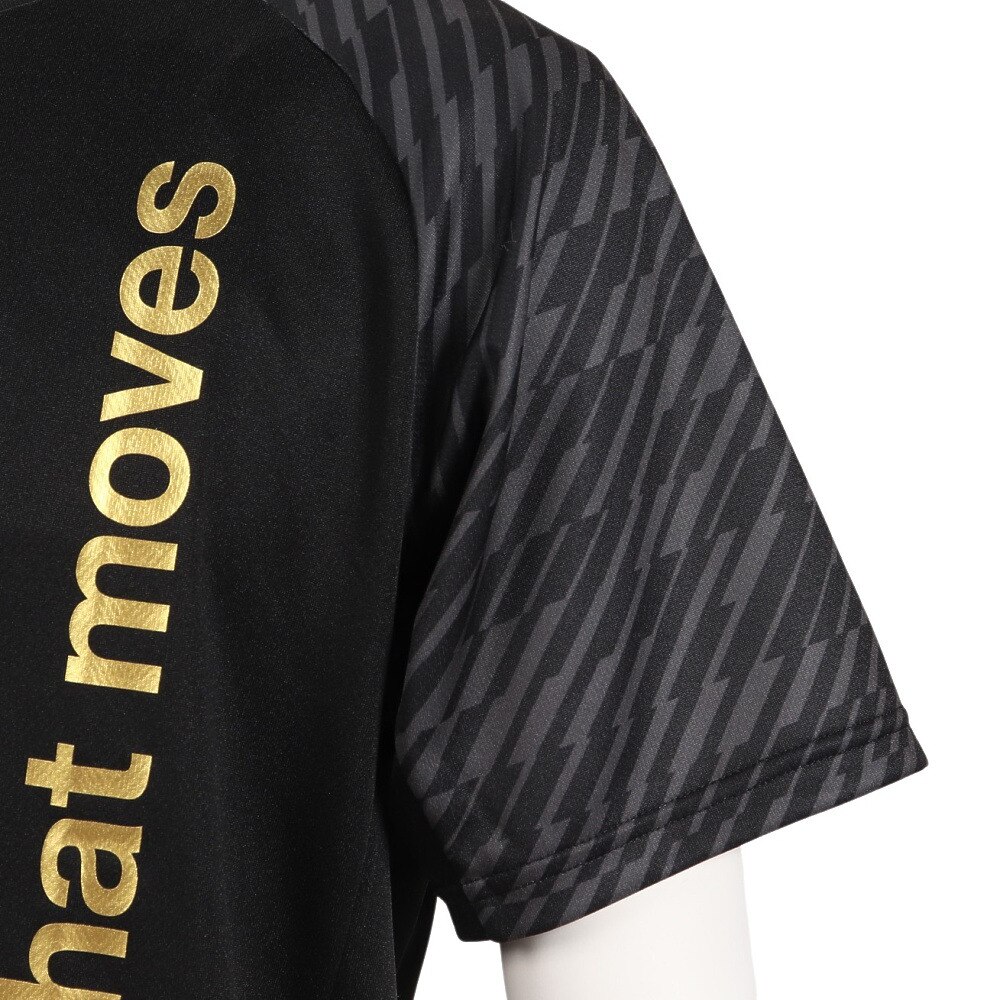 デサント（DESCENTE）（メンズ）バレーボールウェア 半袖バレーボールシャツ DVUVJA52 BK